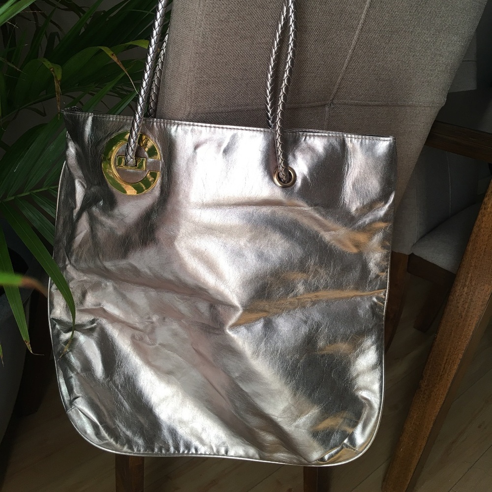 Elizabeth Grant Gold Handbag